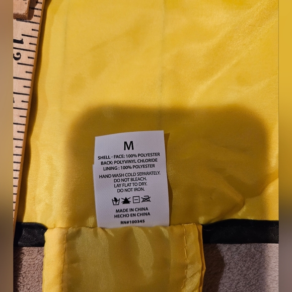 NWOT Heart to Tail XS or M Yellow Dog Raincoats - Picture 9 of 13